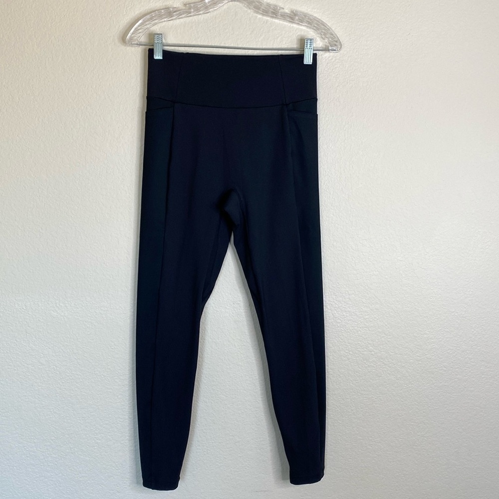 Honeylove 2.0 leggings jet black pockets women’s medium EUC